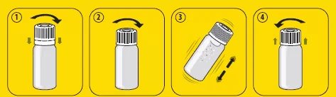 Preparazione per l'utilizzo di Supradyn Ricarica PRO B12