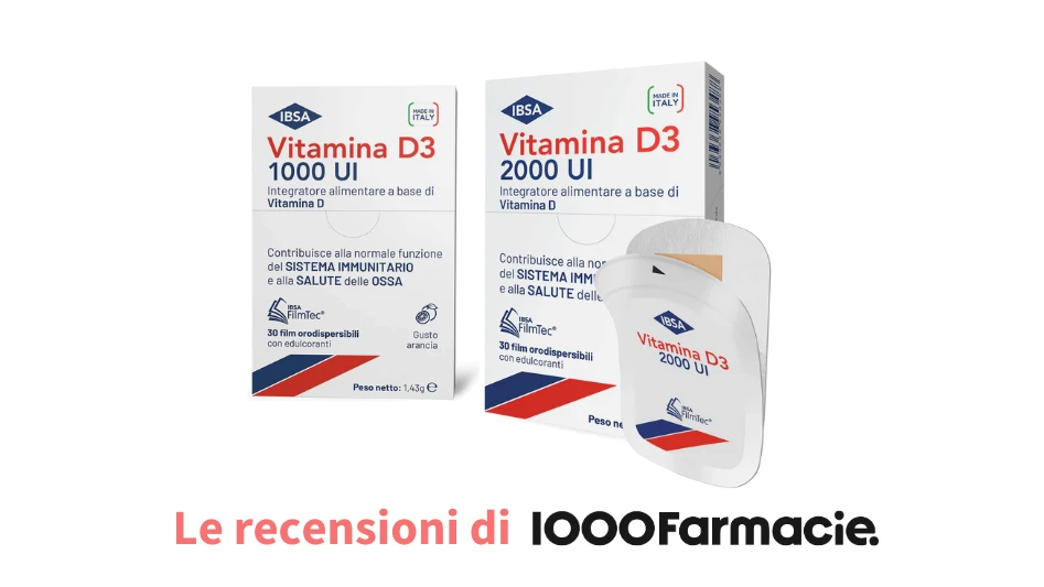 Vitamina D3 IBSA - Le recensioni di 1000Farmacie